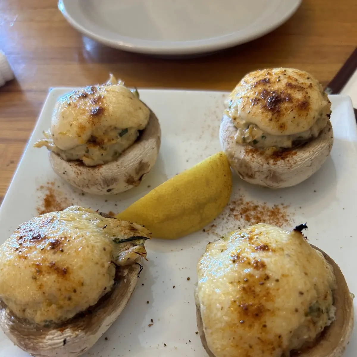 Crab Stuffed Mushrooms
