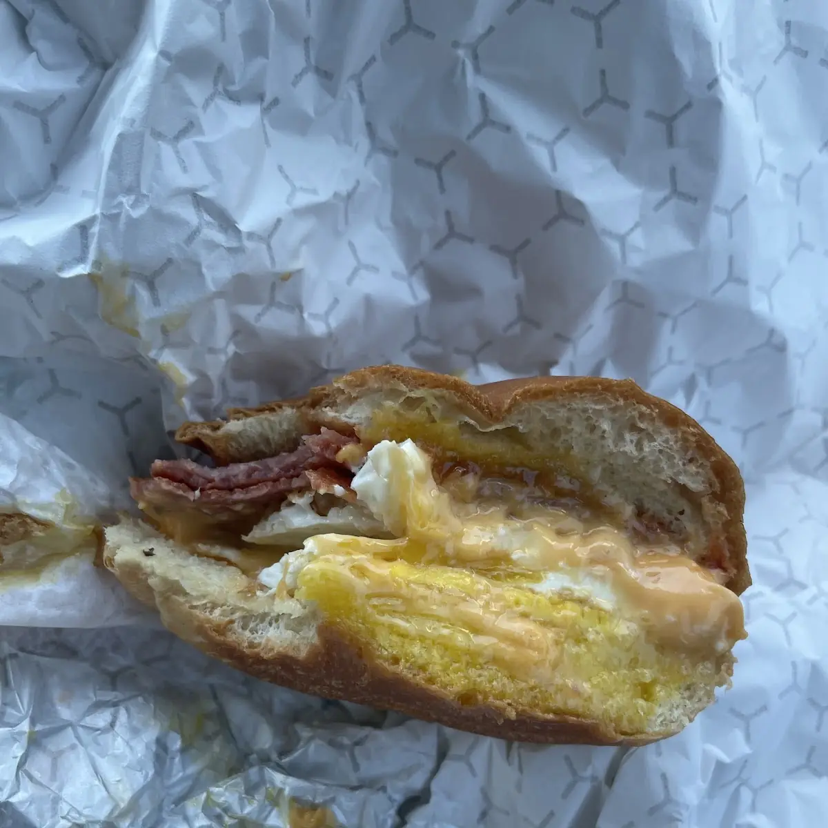 Bacon Egg & Cheese on Kaiser