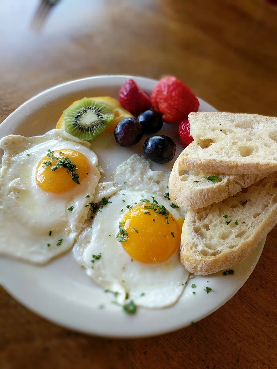 Organic Eggs & Toast