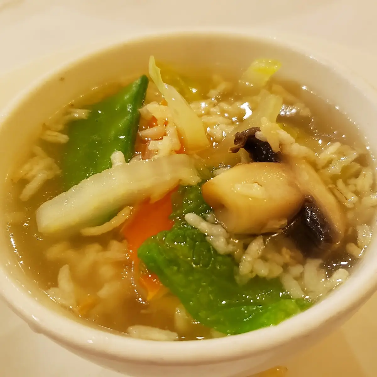 Sizzling Rice Soup