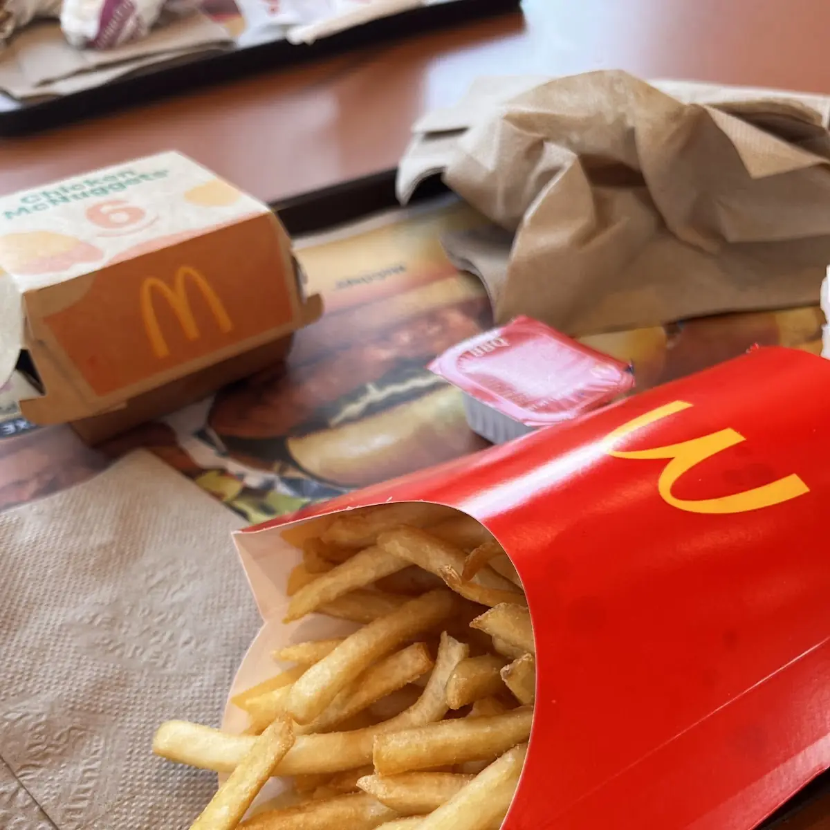 Fish Sandwich and Fries