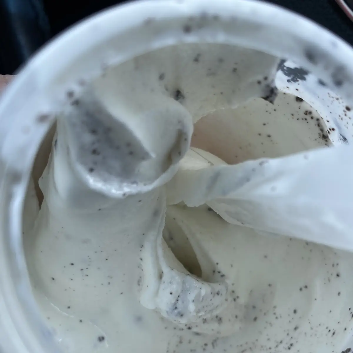 Mcflurry with Oreo Cookies