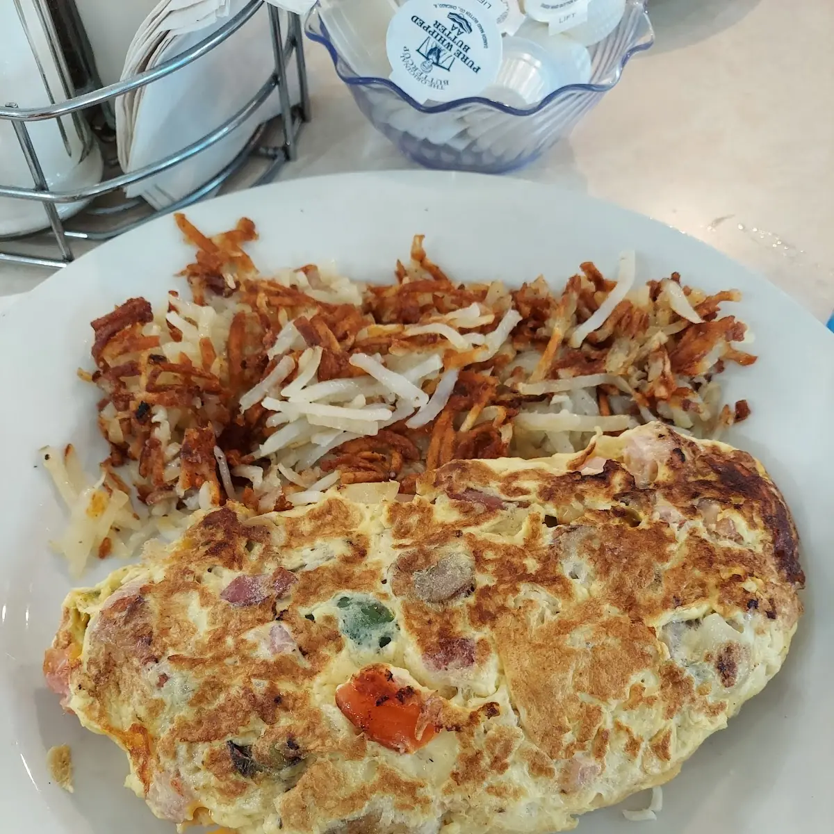 Broccoli and Cheese Omelette