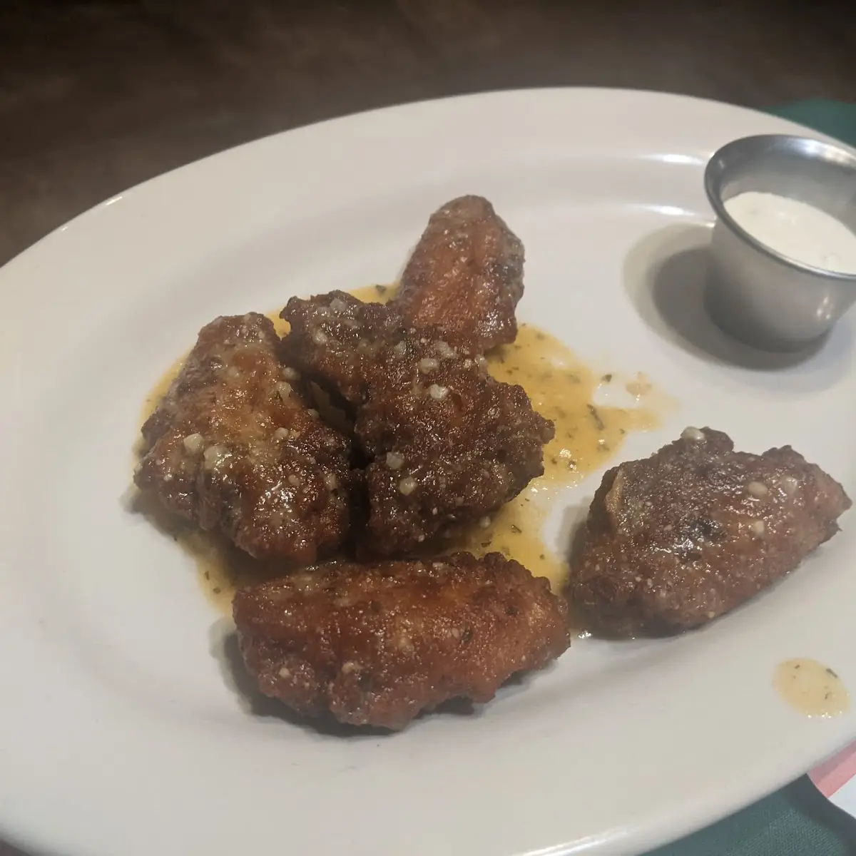 Garlic Parmesan Wings