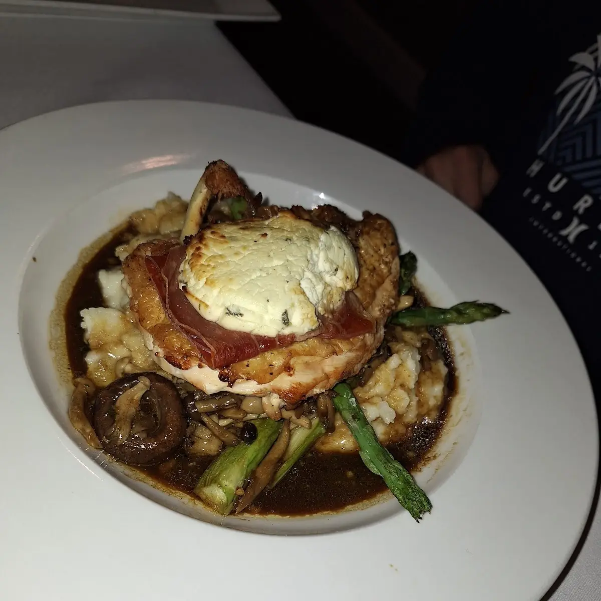 Goat Cheese Chicken Saltimbocca