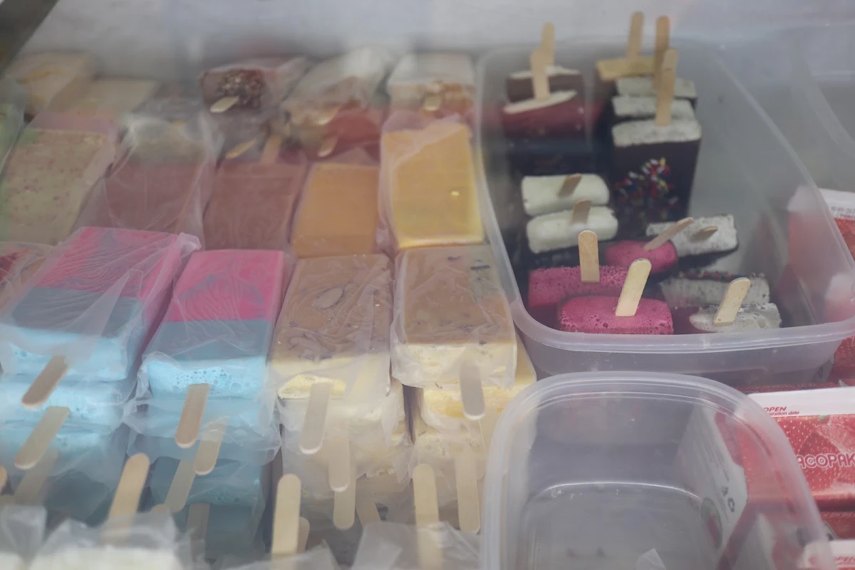 Fruit and Ice Cream Bars