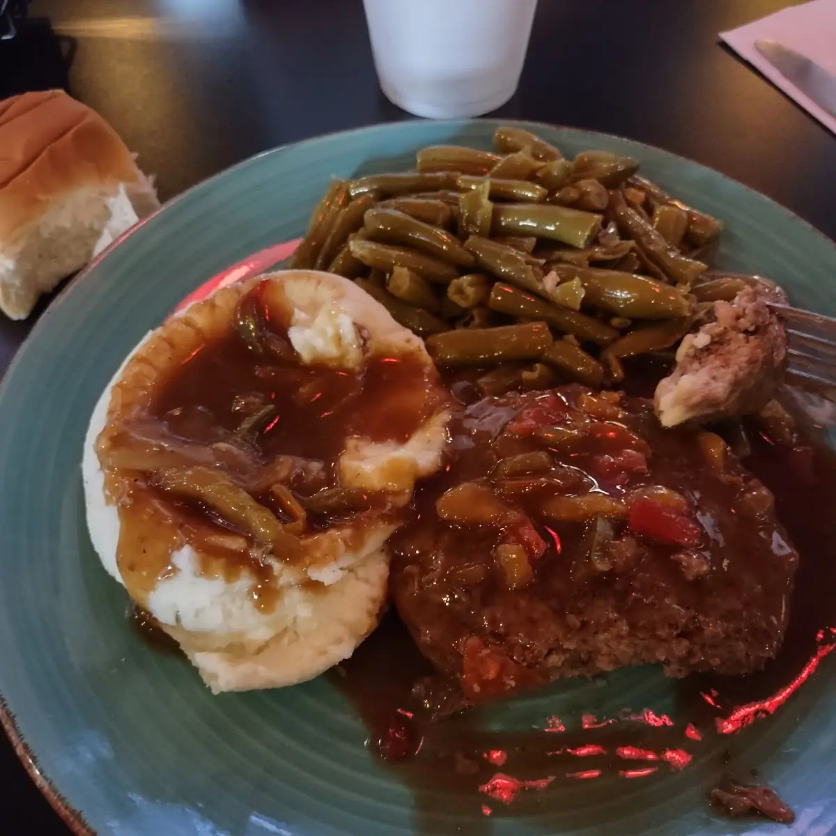 Hamburger Steak 5 00 Lunch Special