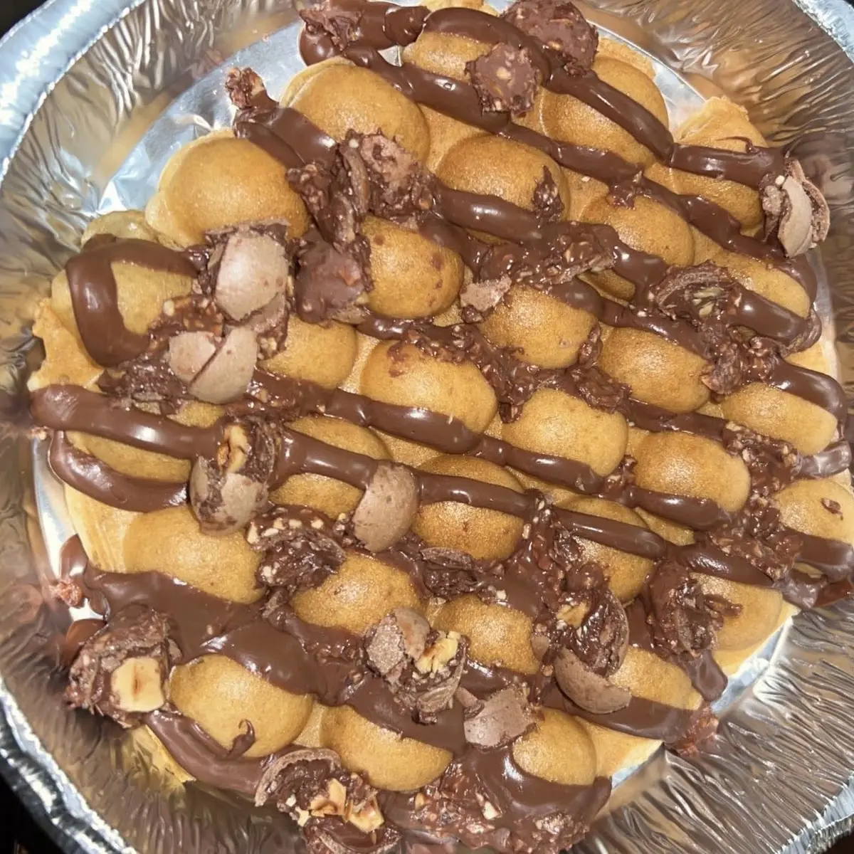 Ferrero Rocher Bubble Waffle