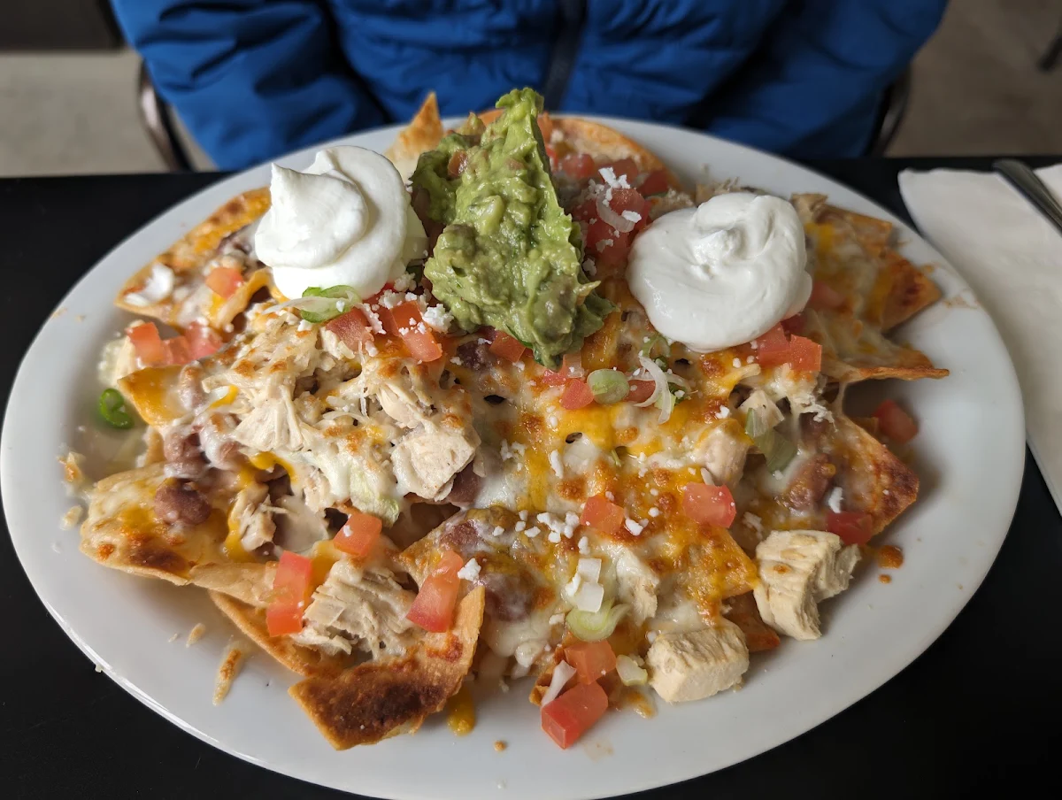 Shredded Chicken Nachos