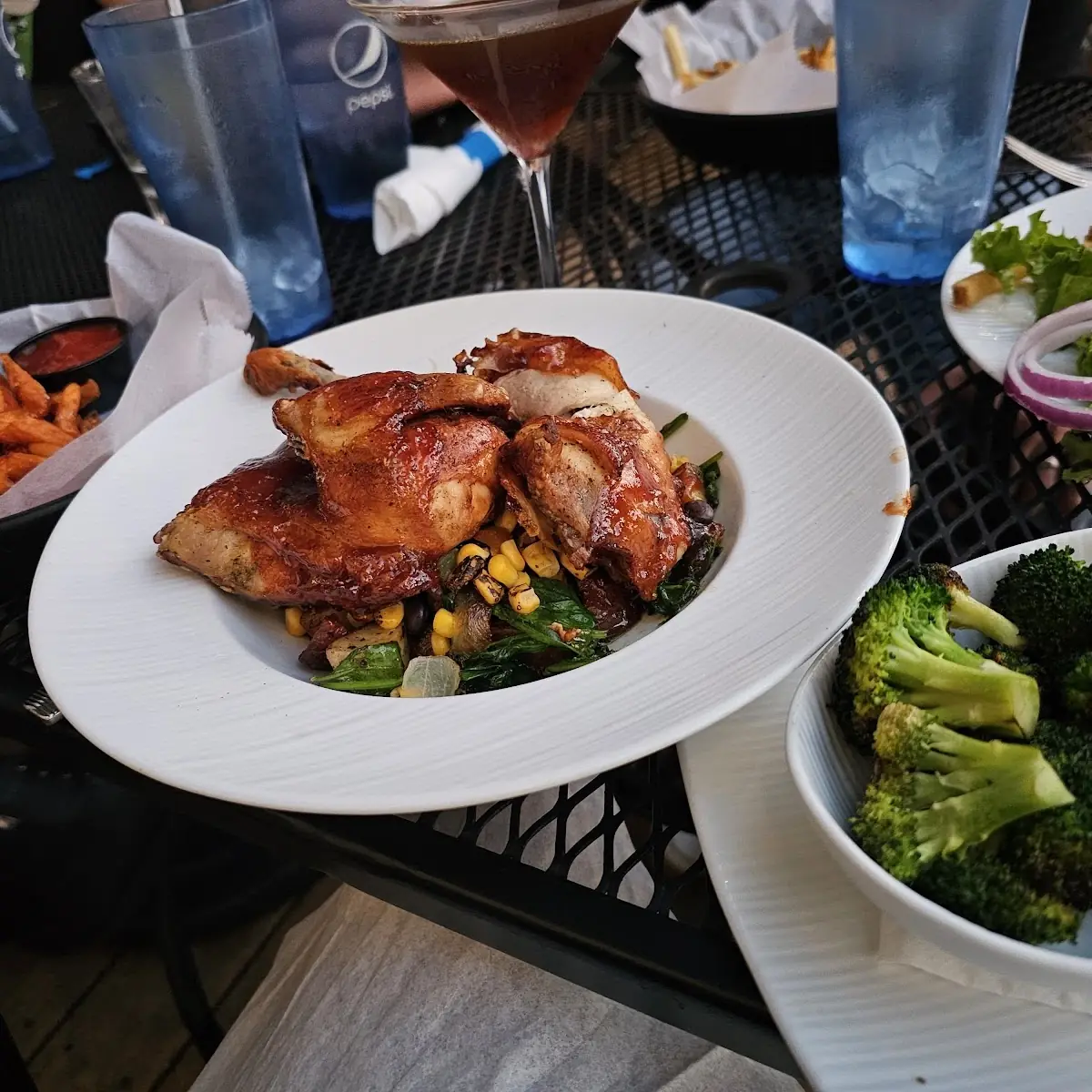 Hot Honey BBQ Half Chicken