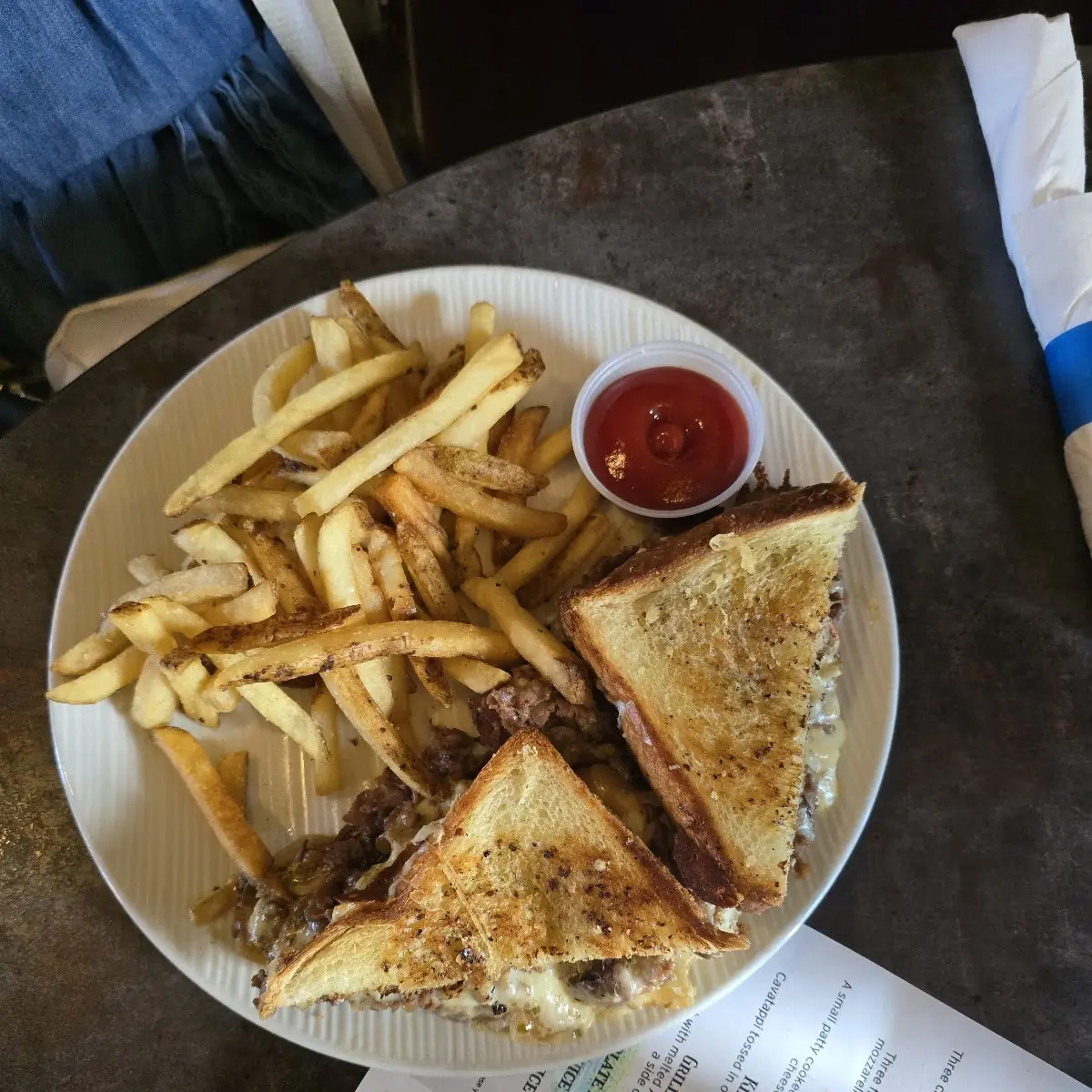 Roast Beef Grilled Cheese Sandwich