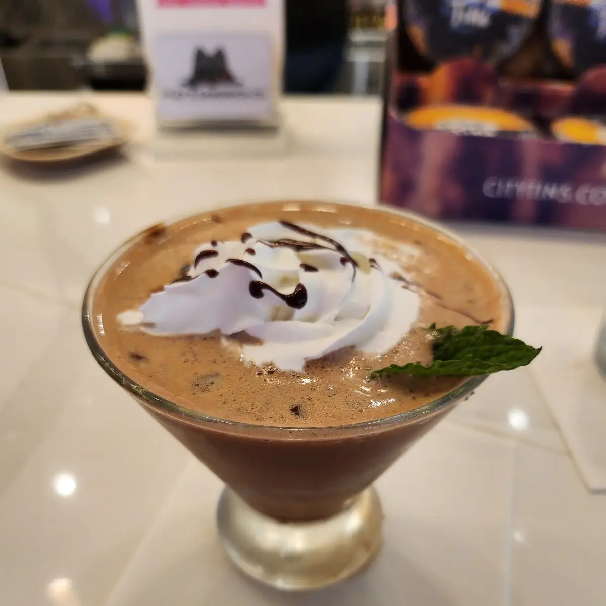 Peppermint Mocha Martini