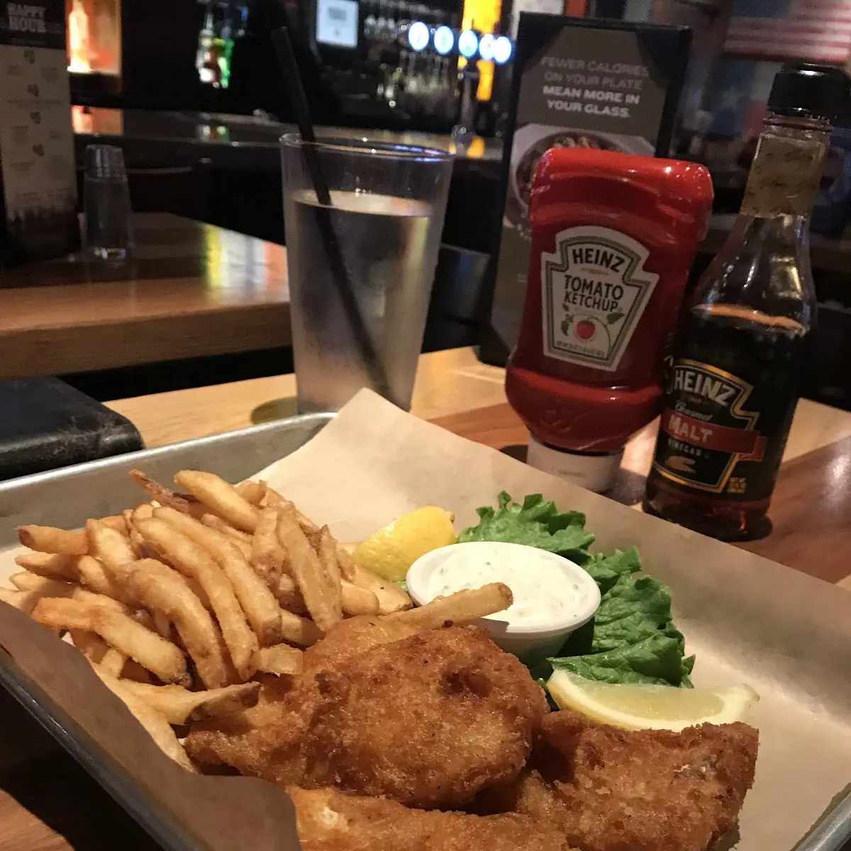BJ's Brewhouse Blonde Fish 'N' Chips