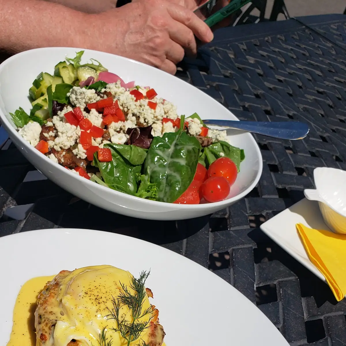 Crab Benedict