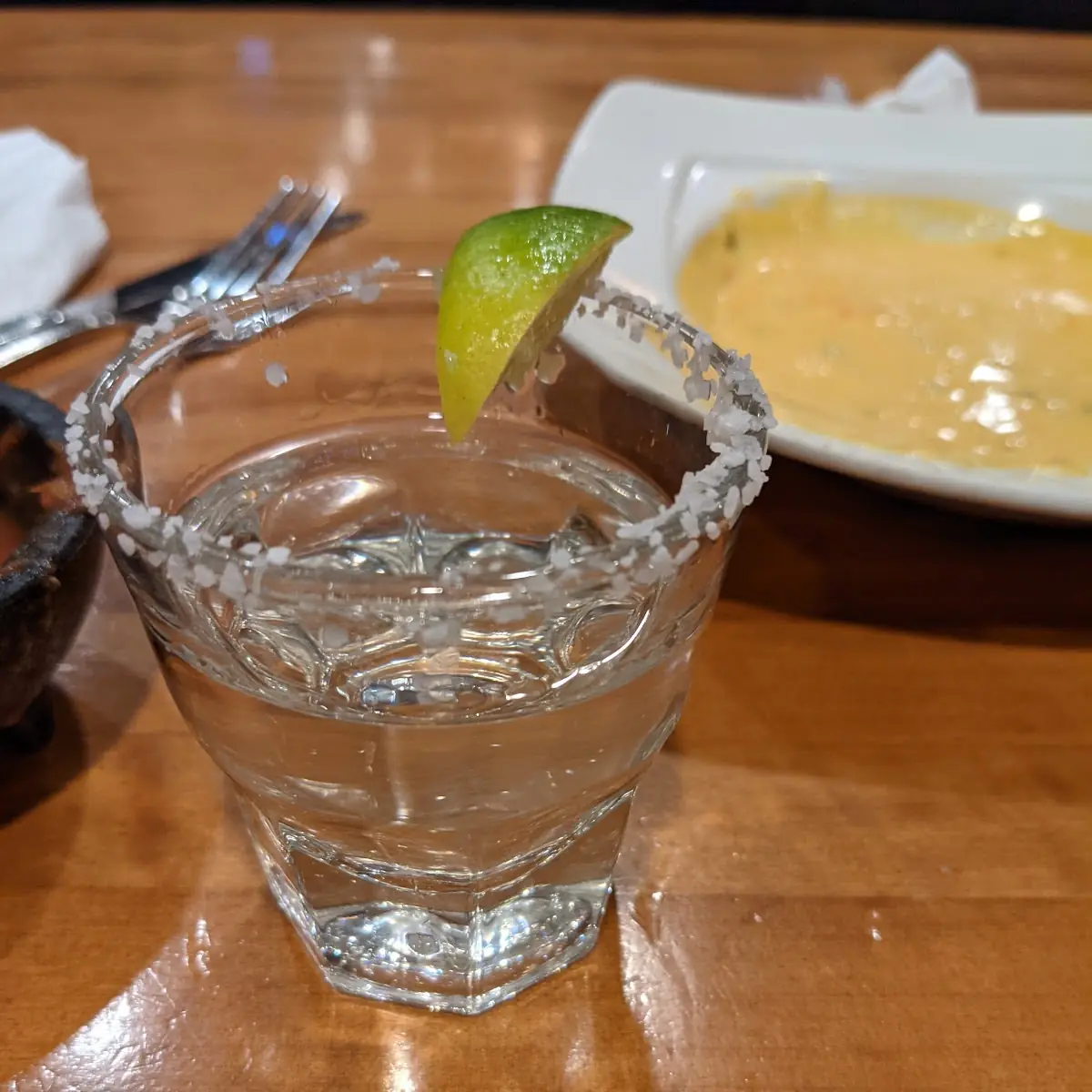 A Shot of Patron Silver