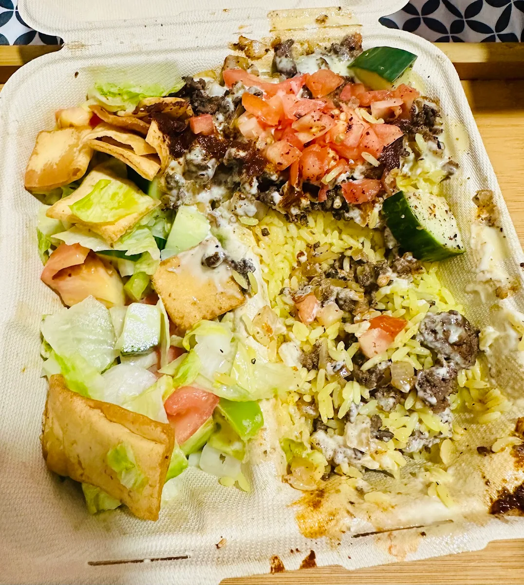 Veggie Shawarma Platter