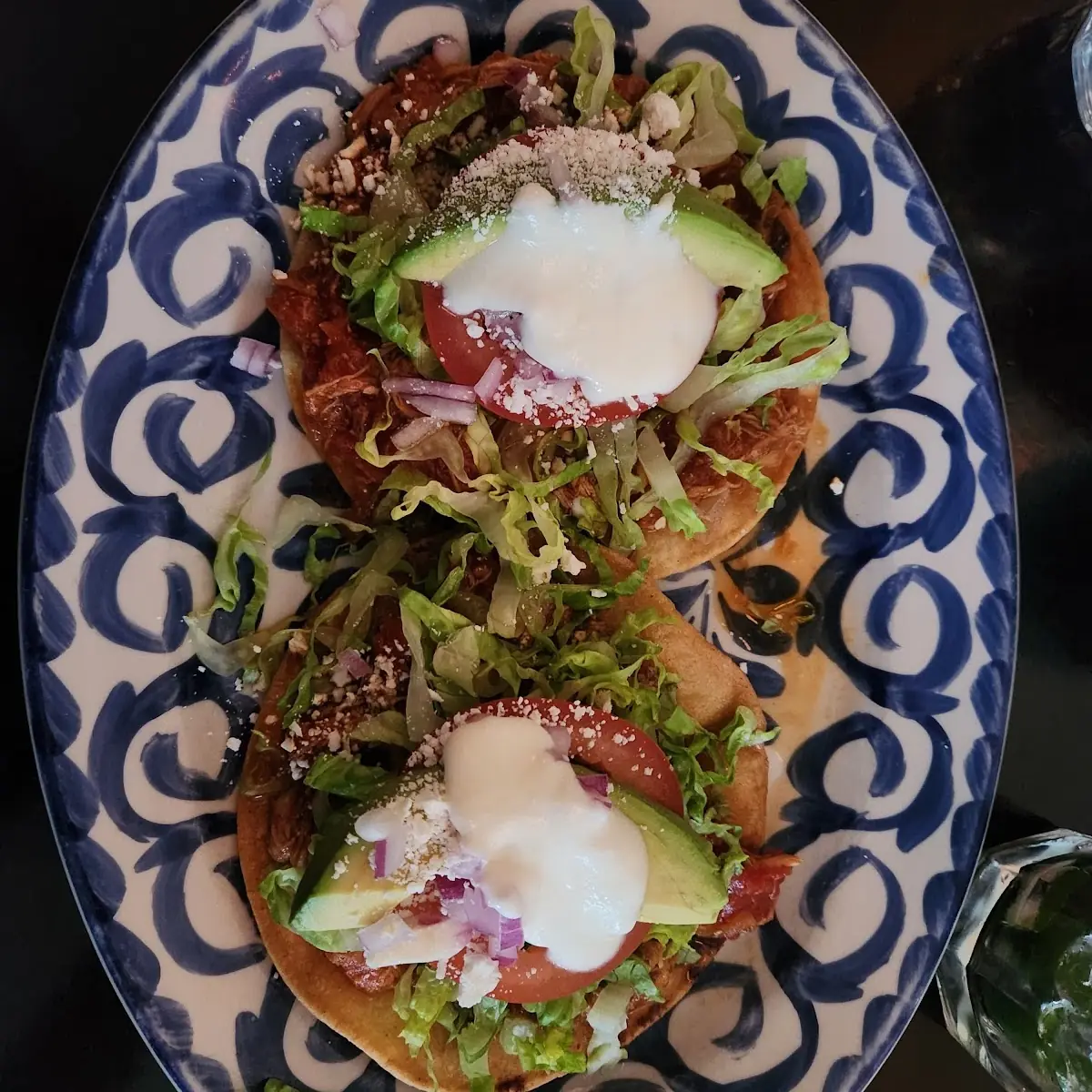 Tostadas De Tinga De Pollo