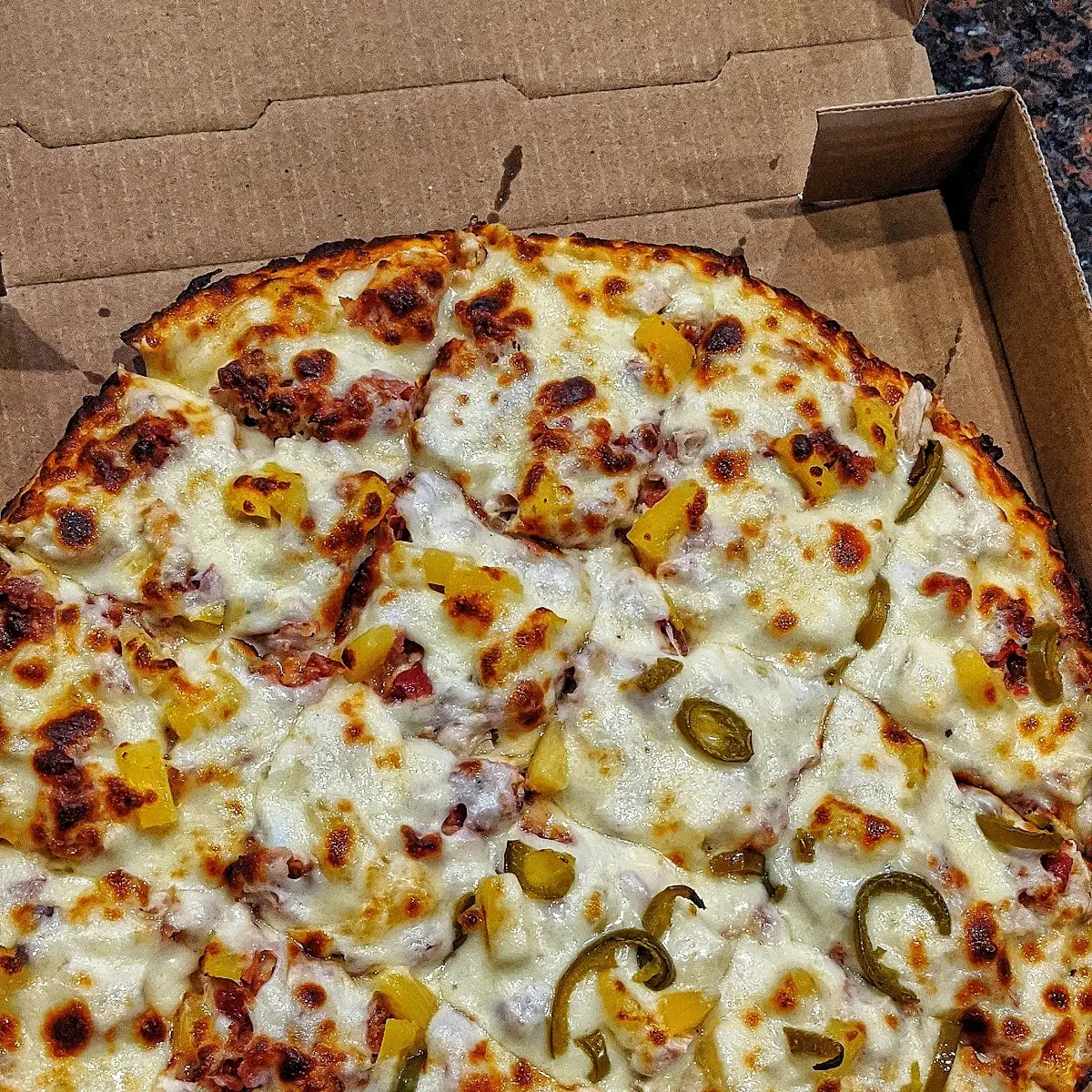 Funky Chicken Pizza