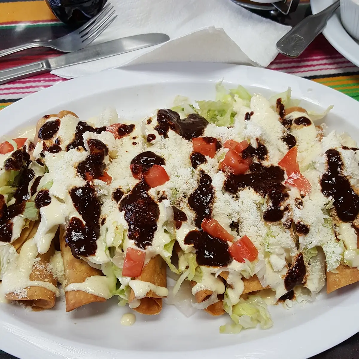 Rolled Tacos Carne Asada