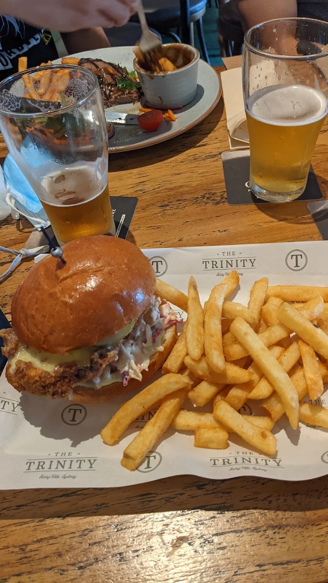 Southern Fried Chicken Burger, The Trinity