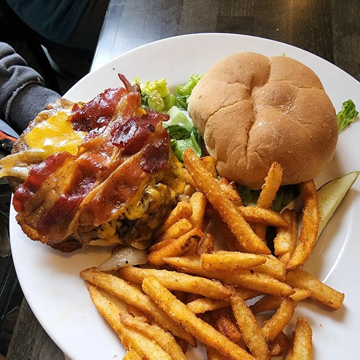 Bourbon Street Cheeseburger