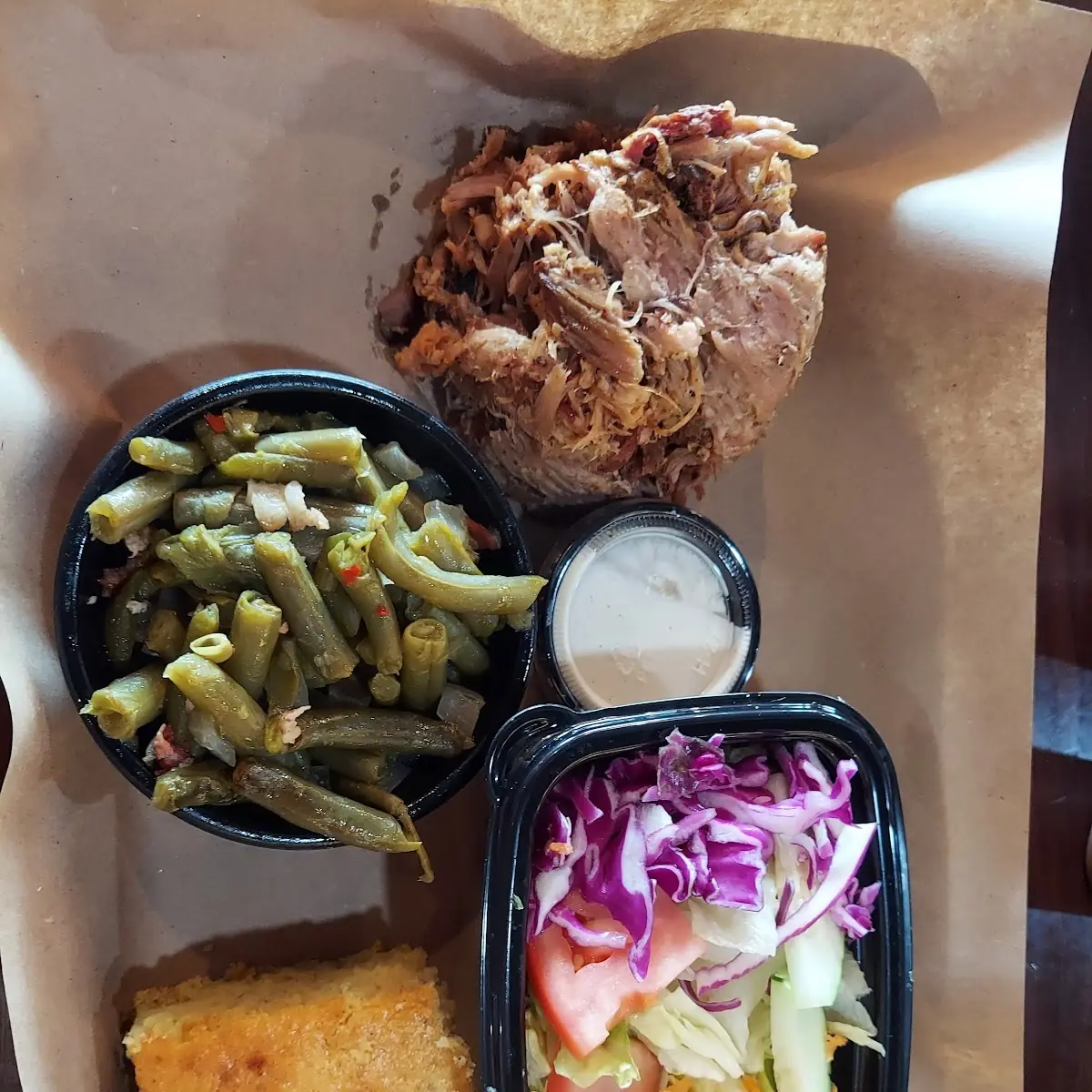 Pulled Pork with Cornbread