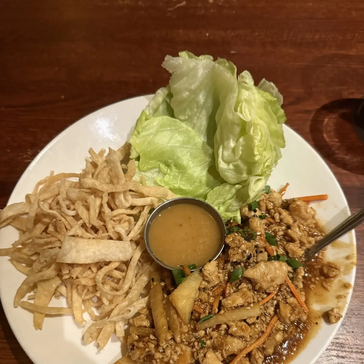Chicken Lettuce Wraps