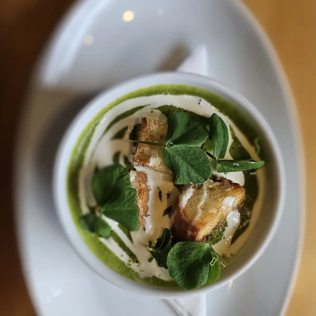 Ol Spring Pea & Mint Soup