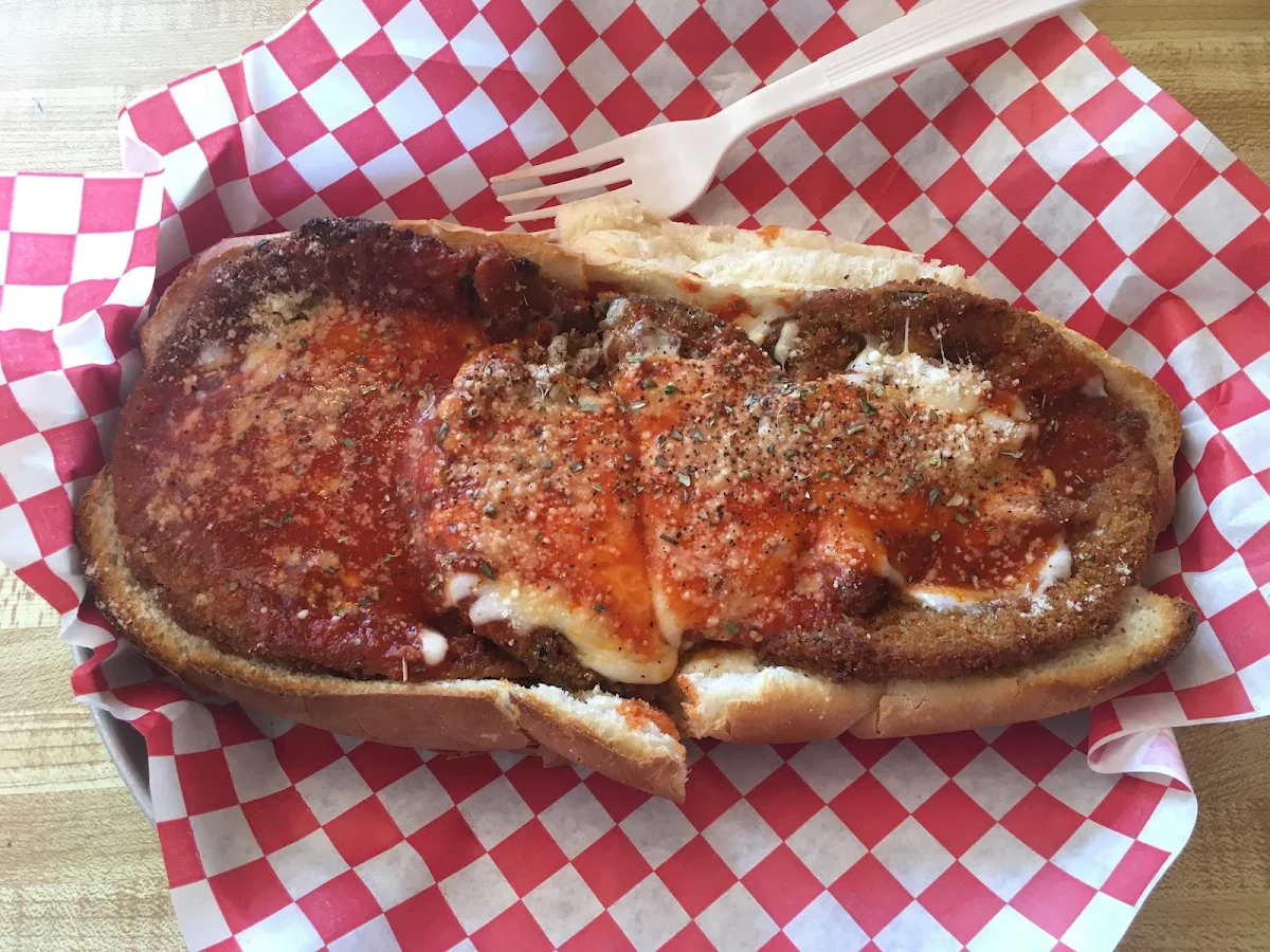 Eggplant Parmesan Sub