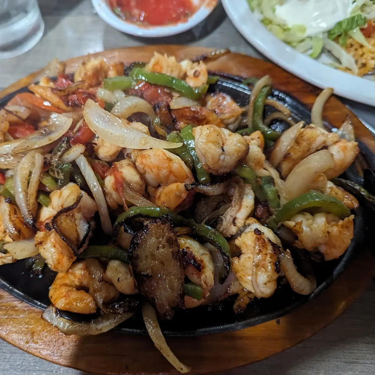 Shrimp Fajitas