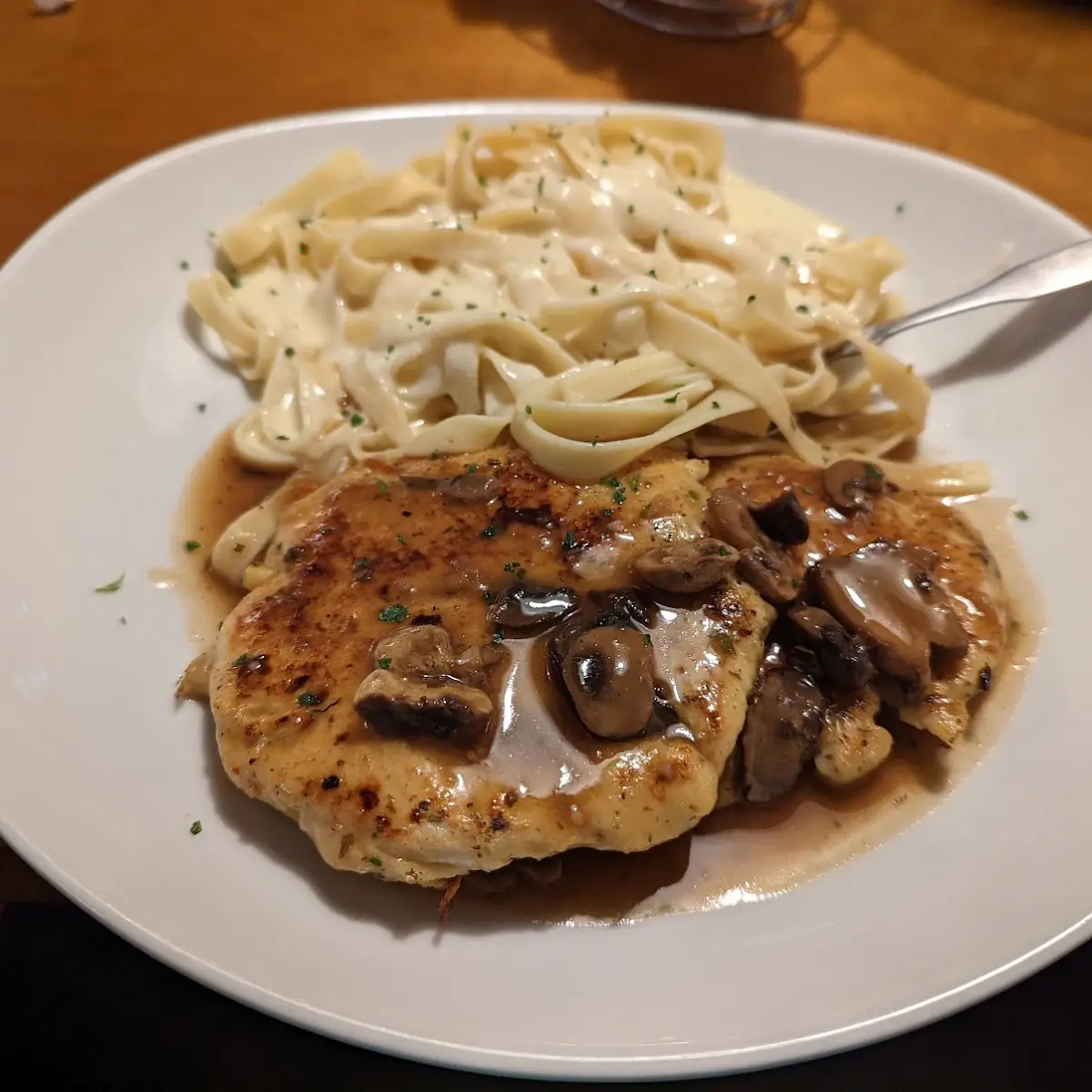Stuffed Chicken Marsala