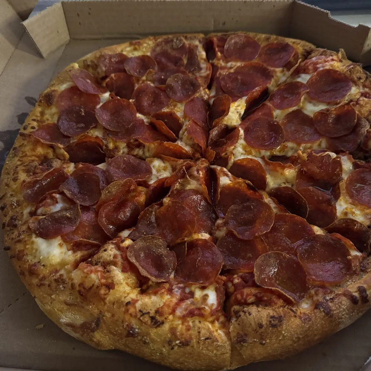 Pepperoni and Sausage Pizza
