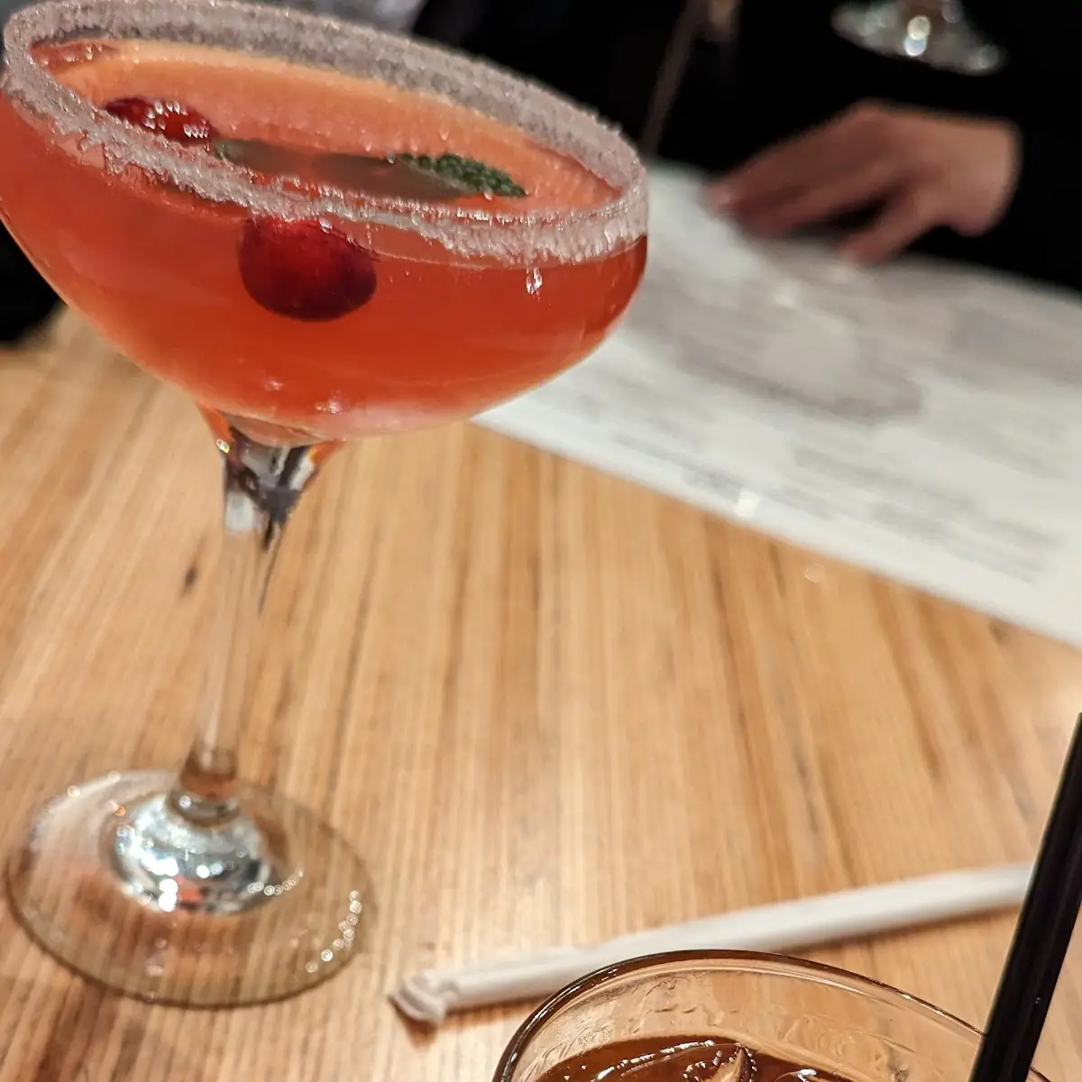 Mistletoe Margarita and Old Fashioned