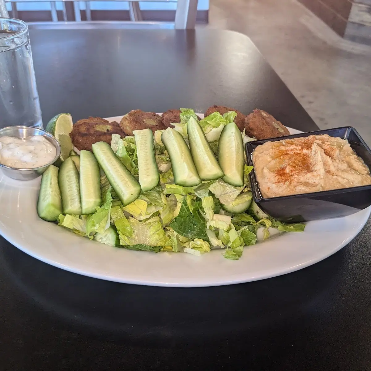 Falafel Plate with Salad