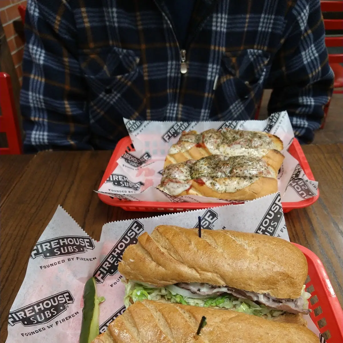 Meatball Sub and Roast Beef Sub