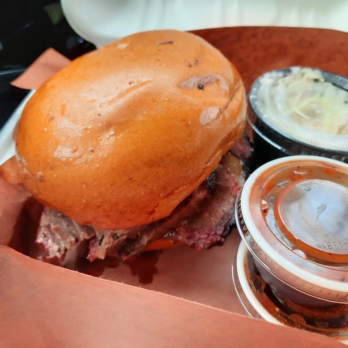 American Wagyu Brisket Sandwich