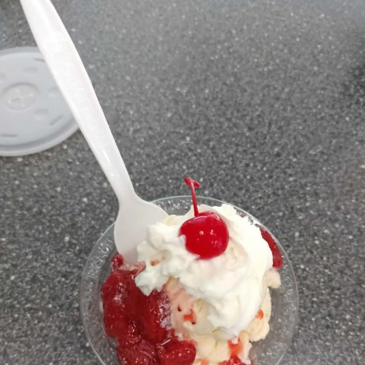 Strawberry Shortcake Sundae
