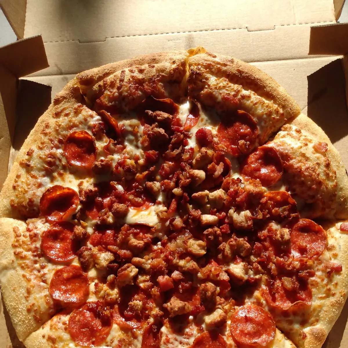 3 Meat Pizza
