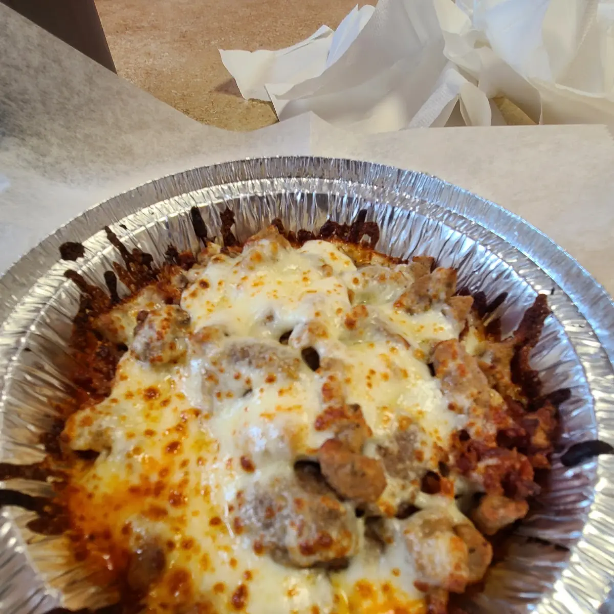 Crustless Meat Lovers Pizza