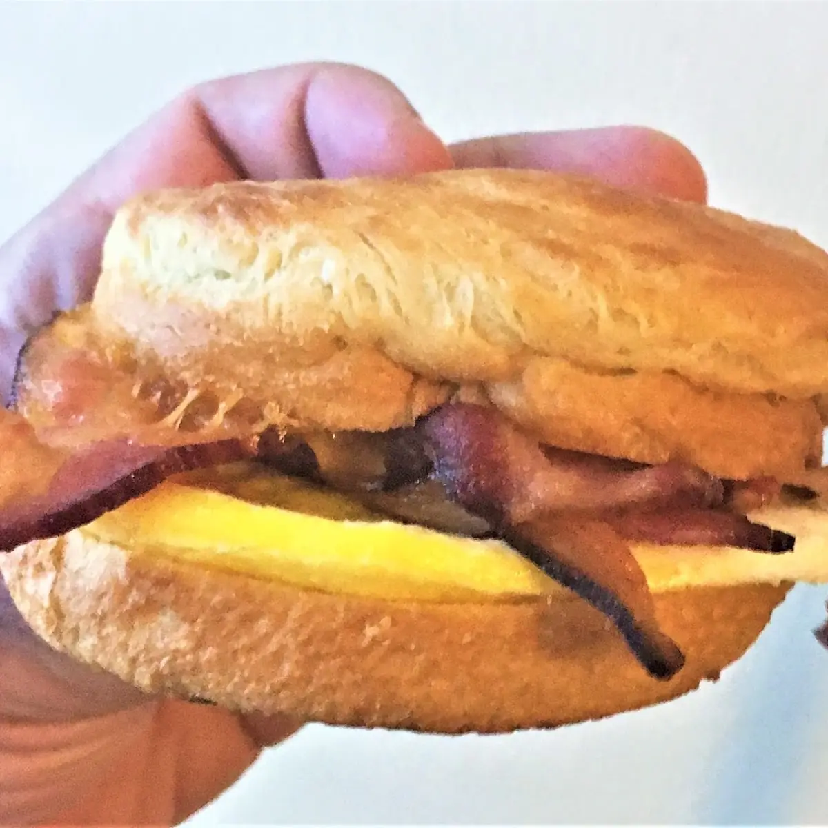 Double-Smoked Bacon Cheddar & Egg Sandwich