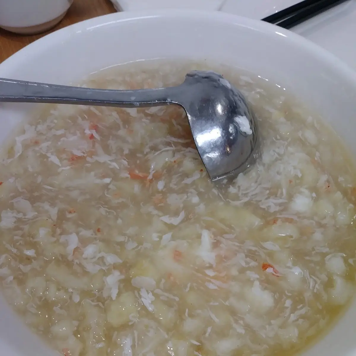 Crab Meat & Fish Maw Soup