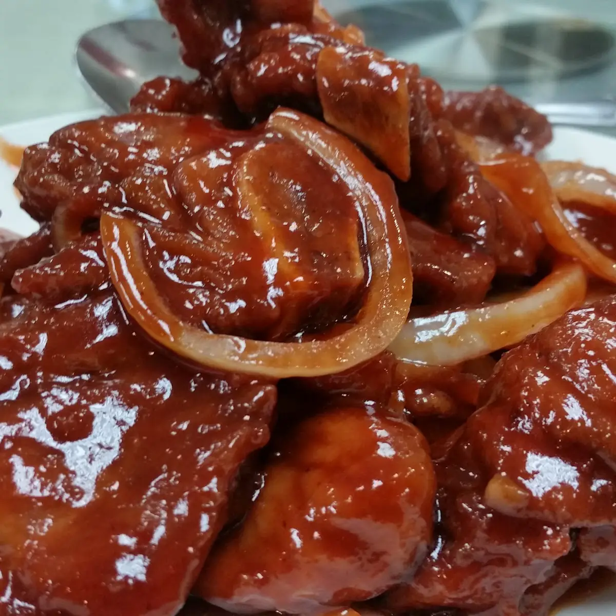 Pork Chop with Peking Sauce
