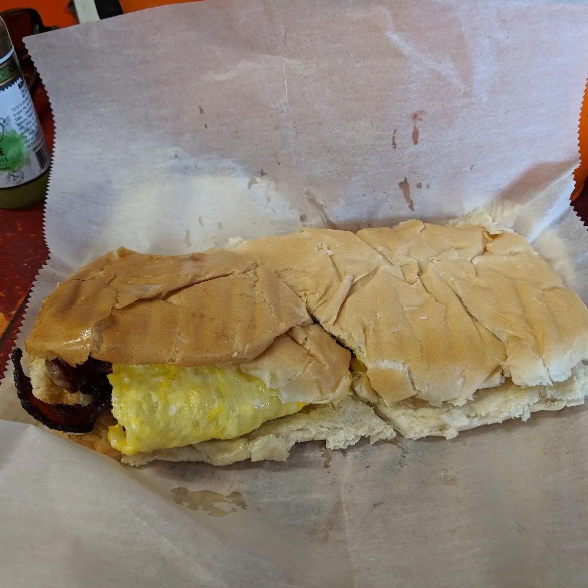 Fish Fillet (grouper) Sandwich, Papas Frita