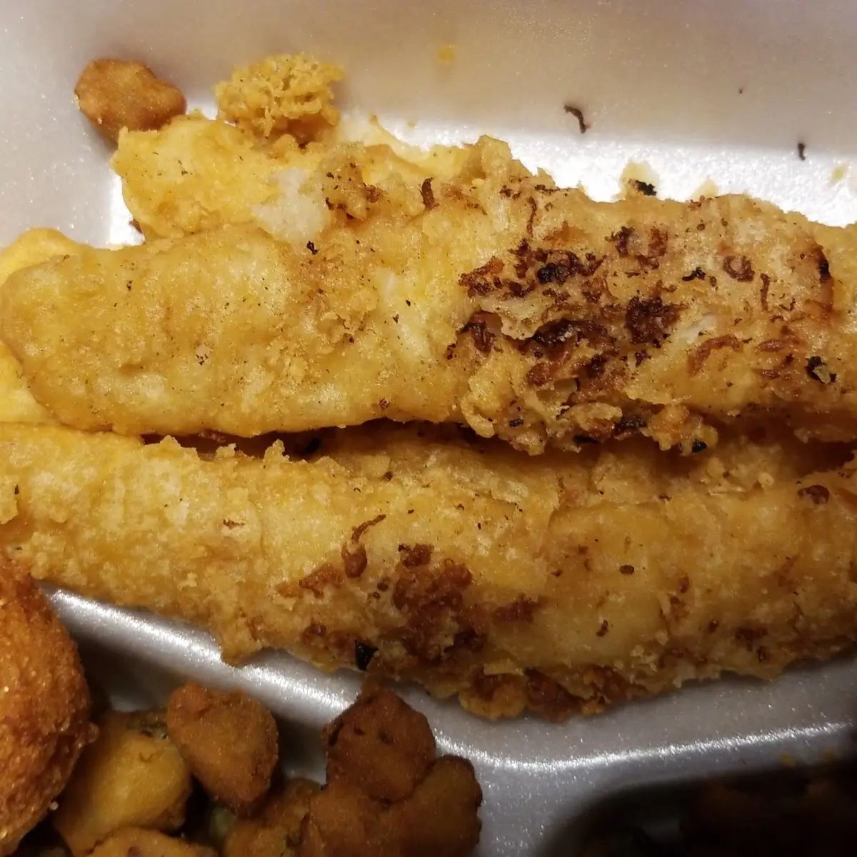 4 Piece Battered Fish Dinner