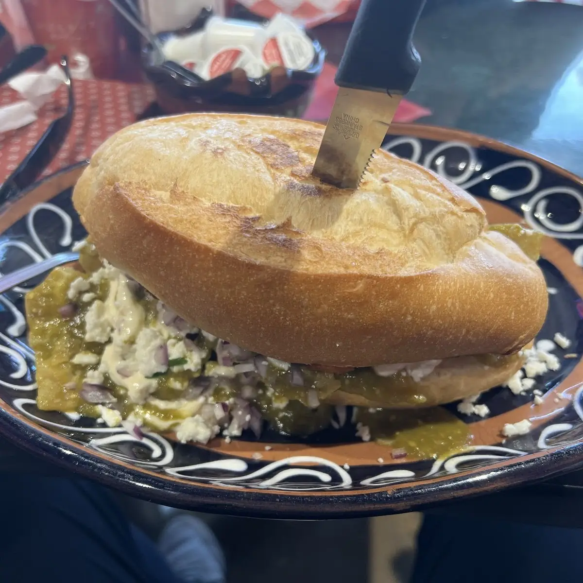 Torta De Chilaquiles Verdes