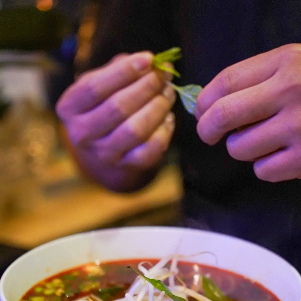 Spicy Beef Vermicelli Soup
