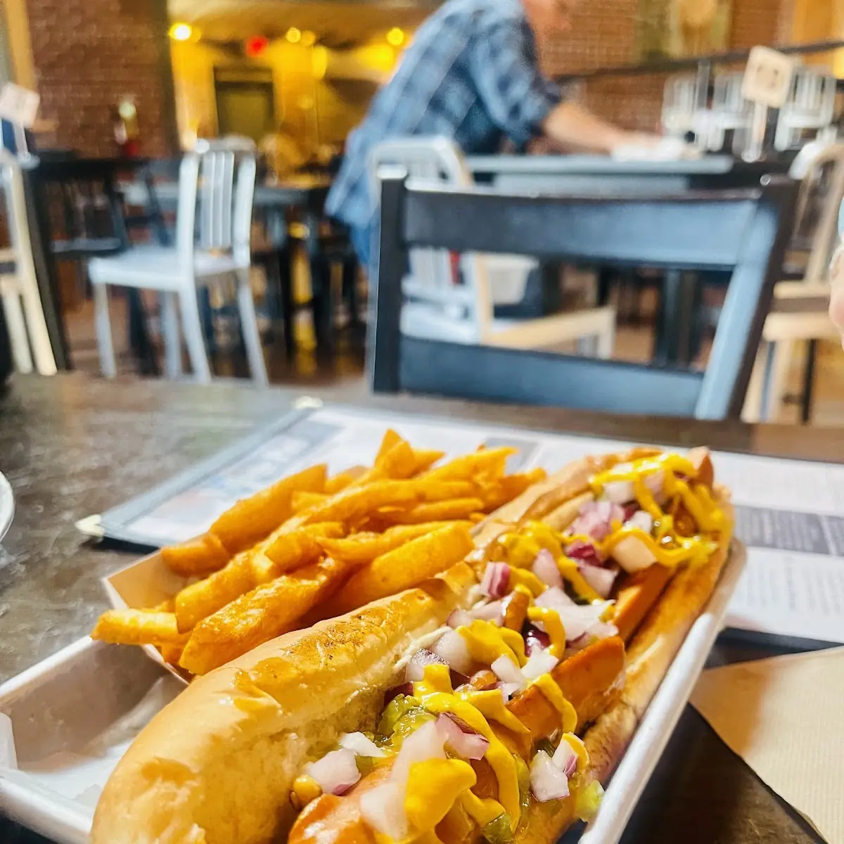 Vegetarian Hot Dog
