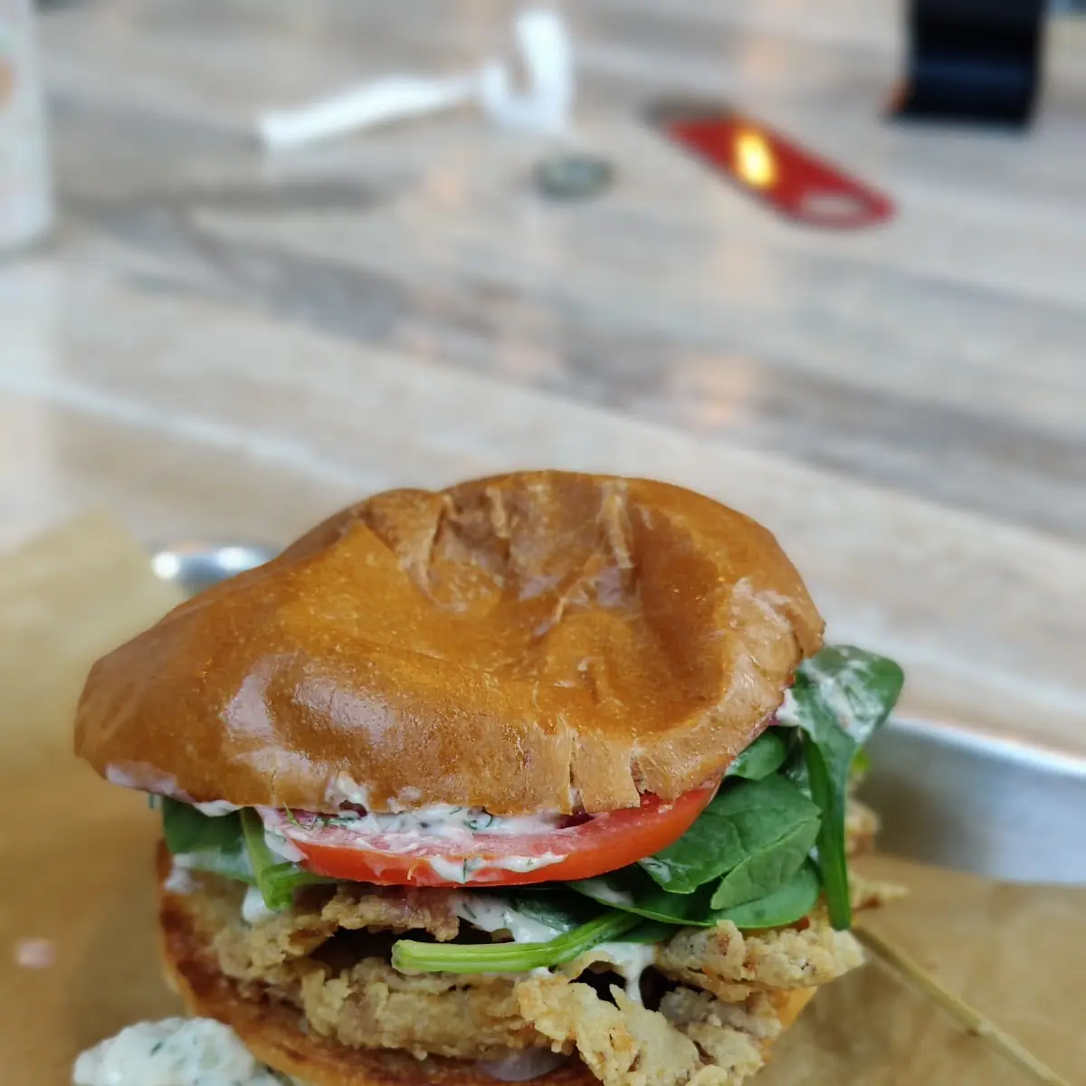 El Verde Chicken Sandwich
