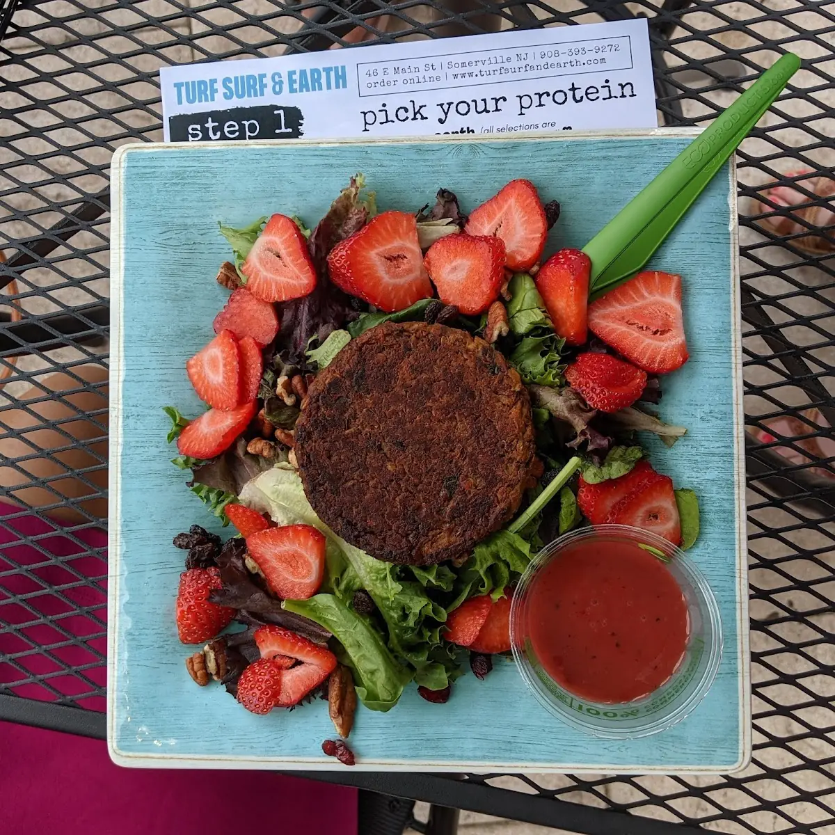Lentil Mushroom Burger
