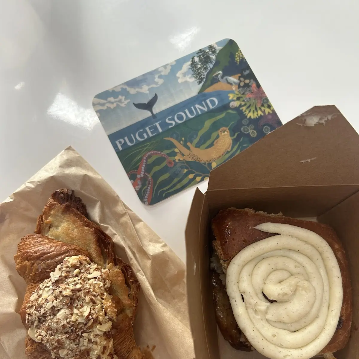 Almond Croissant Cinnamon Roll